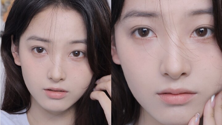 【ความโชคดี】น้อยแต่มาก—แนวคิดการแต่งหน้าให้ดูเหมือนไม่ได้แต่งแบบสุดขั้ว—ขออ่อยหน่อย ฉันหน้าสดก็สวยขนา
