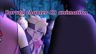 Boruto Chapter 80 fan animation
