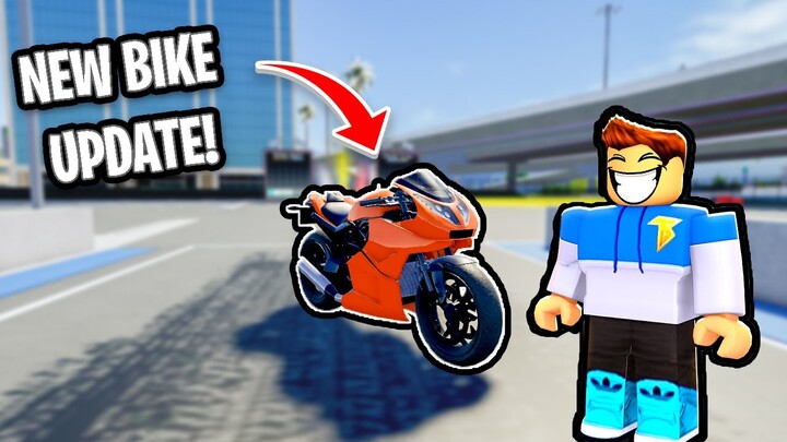 NEW *BUILD A BIKE* Update In Roblox Driving Empire!!