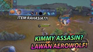 KIMMY EMBLEM ASSASIN TAPI MENANG LAWAN AEROWOLF? - Mobile Legends Indonesia