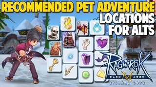 TOP RECOMMEND PET ADVENTURE LOCATION FOR ALTS - RAGNAROK MOBILE SEA