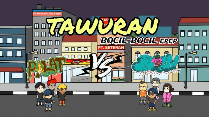 Tawuran Bocil-Bocil epep