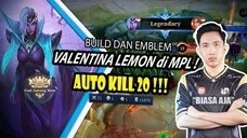 BUILD & EMBLEM VALENTINA LEMON DI MPL, WAJIB DICOBA !