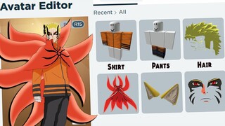 *NEW* How to make NARUTO BAYRON MODE in Roblox | Naruto Cosplay | 2022