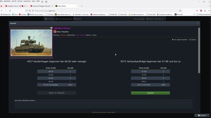 Gaijin Market / War Thunder - JACKPOT nr 2
