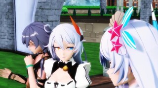 [Honkai Impact 3] Animasi Sirin & Kiana Buatan Penggemar