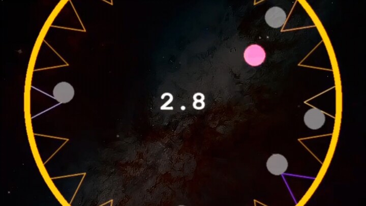 The ball has 4 seconds to escape. #GeometricShapes #StressRelief