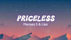 MAROON 5 ft. BLACKPINK LISA - PRICELESS (Lyric Video)