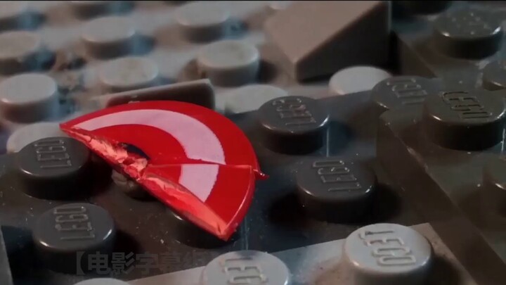 LEGO version of "Avengers 4" Iron Man, Captain America, Thor, work together to fight Thanos