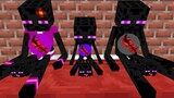 Monster School- Poor Baby Enderman Life Bad Family (Sad story but happy ending)- minecraft animation