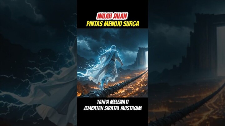 JALAN PINTAS MENUJU SURGA TANPA MELEWATI JEMBATAN  SIRATAL MUSTAQIM