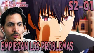 😱¿LOS DIOSES ATACAN?-The Misfit of Demon King Academy S2 CAP 01 REACCIÓN+RESEÑA