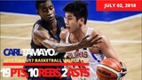 Carl Vincent Tamayo[19Points] Philippines vs France| 2018 FIBA U17 Basketball World Cup