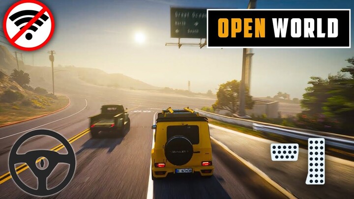 Top 5 Best OFFLINE Open World Games for Android & iOS 2022