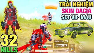 [PUBG Mobile] Trải Nghiệm NỮ HOÀNG MÁU & DACIA TOXIC | SKIN Xe Chất Nhất Game | T98