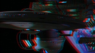 3D Anaglyph Star Trek - Générations 4K 80% MORE  DEPTH  P1