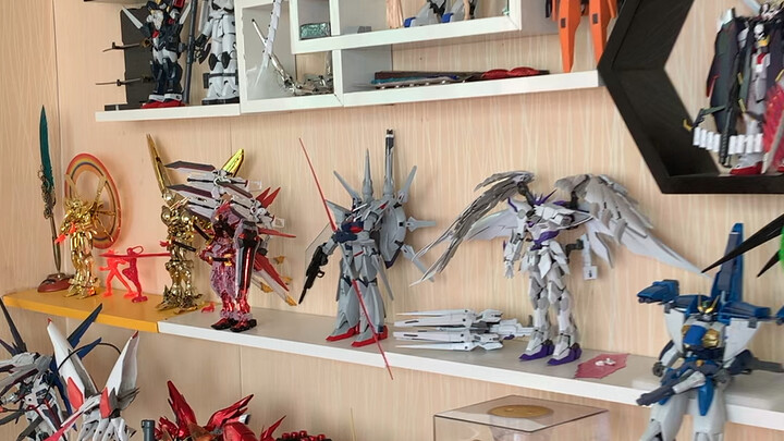 My collection of Gundam models