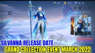 Silvanna Collector Skin Release Date March 2022 | MLBB