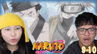 KAKASHI VS ZABUZA! | Naruto Episode 9 + 10 REACTION + REVIEW!
