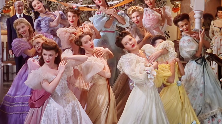 It seems the fairytale book wasn’t closed properly, and the princesses are all making a grand escape