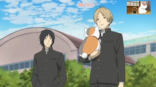 夏目的花样式抱猫