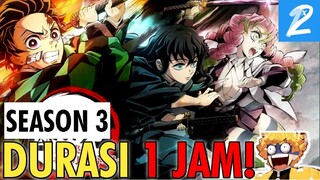 RESMI‼️Kimetsu no Yaiba Season 3 RILIS 2023 BULAN... | RanNichi BentaRAN