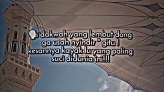 terkadang hijrah itu butuh tamparan, bukan dari tangan tapi dari kenyataan