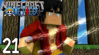 Minecraft วันพีช One Piece New world #21ฝึกวิชาหกรูปแบบ (Rokushiki)