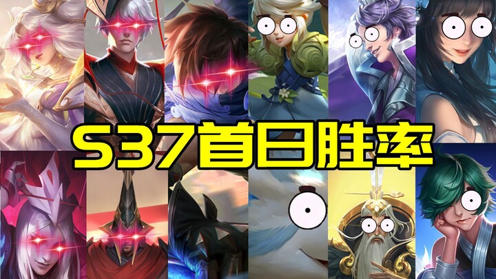 S37 Day 1 Win Rates: Ying Zheng pulls off a comeback, Lan stages a resurgence, and Golden Cicada is 
