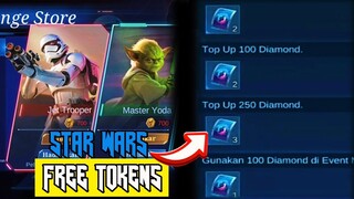 KIMMY STARWARS EVENT FREE TOKENS RELEASE DATE || MOBILE LEGENDS