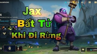 Liên Minh: Tốc Chiến - Hướng Dẫn Cầm Jax Đi Rừng  - Jax Bất Tử Khi Đi Rừng I Ngọc Bổng