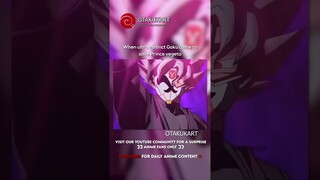 POV: When ultra instinct Goku came to save prince Vegeta #anime #shorts #animeedits #animememes