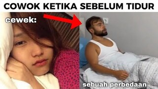 Cowok Ketika Sebelum Tidur.. 😱