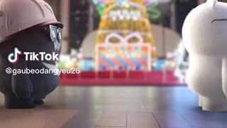 hai bé gấu này nhảy đáng yêu quá