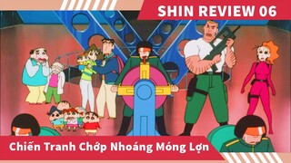 Review Phim Shin  06, Shin  Trận Chiến Chớp Nhoáng Móng Lợn, Tóm tắt cậu bé bút chì tập 6