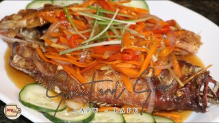 SWEET AND SOUR LAPU LAPU