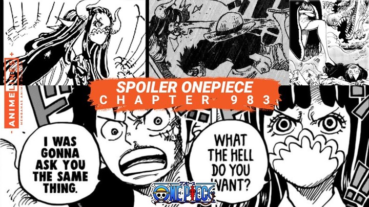 Spoiler one piece 983 | Kemunculan Yamato Membantu Luffy