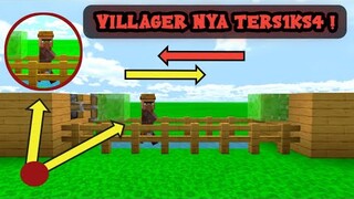 CARA M3NY1KS4 VILLAGER DI MINECRAFT❗