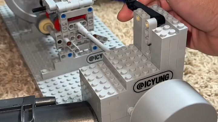 LEGO Engine and Gearbox Simulation