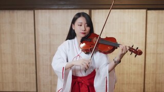 อินุยาฉะ เทพอสูรอสูรเงิน｠Through Time and Space Thoughts/Times を越える想い〖Puja Cosplay Violin Performanc