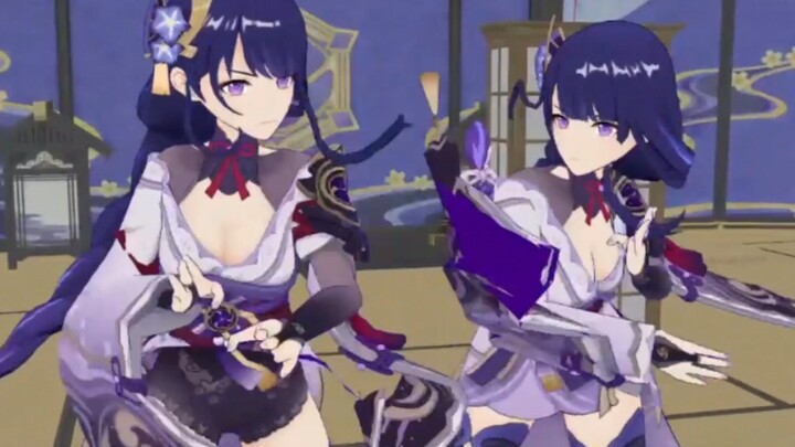 [ เก็นชินโอมแพกต์ Animation] True and False Raiden General - ช่องว่างระหว่างนายพลกับเงา