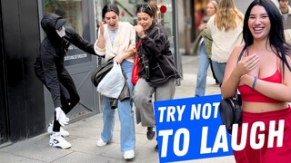 😂💃😂 Mannequin Prank Got Crazy 😱 Beautiful Girls in Madrid, Spain