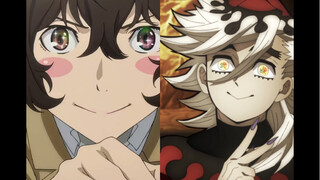 太宰治VS童磨  童磨一开口我满脑子都是哒宰的感觉(￣∇￣)