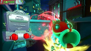 ZOMBIE ĐẦU TIÊN DÙNG SÚNG 6 NÒNG SẤY HẾT CÁC CÂY PLANT KHỔNG LỒ P14