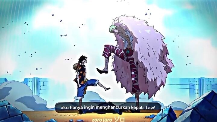 sendal keramat dilawan🤣🤣#onepiece