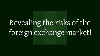 Revealing the risks of the foreign exchange market!