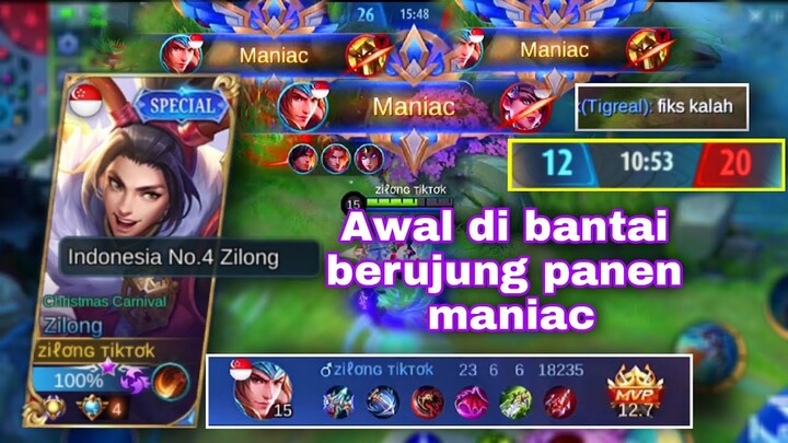 CARA MEMBALIKAN KEADAAN SAAT KALAH DI AWAL | Mobile Legends Bang-bang