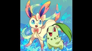 Sylveon and Chikorita AMV - Can't stop the feeling {for Lety's AMV}
