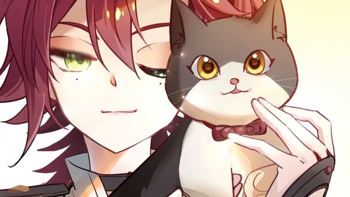 [Genshin Impact | Animated Comics 21] Happy Four Winds Boy + Cats (Come in and pet the cats!!!)