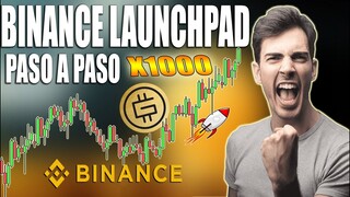 🔥BINANCE LAUNCHPAD 😱 COMO PARTICIPAR PASO A PASO🤯ETAPA INICIAL #GMT #ALPINE